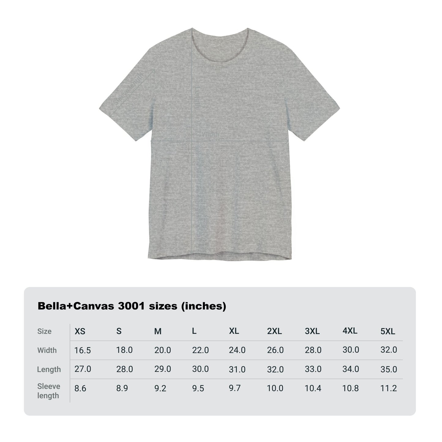 All Day - Heather Athletic Tee