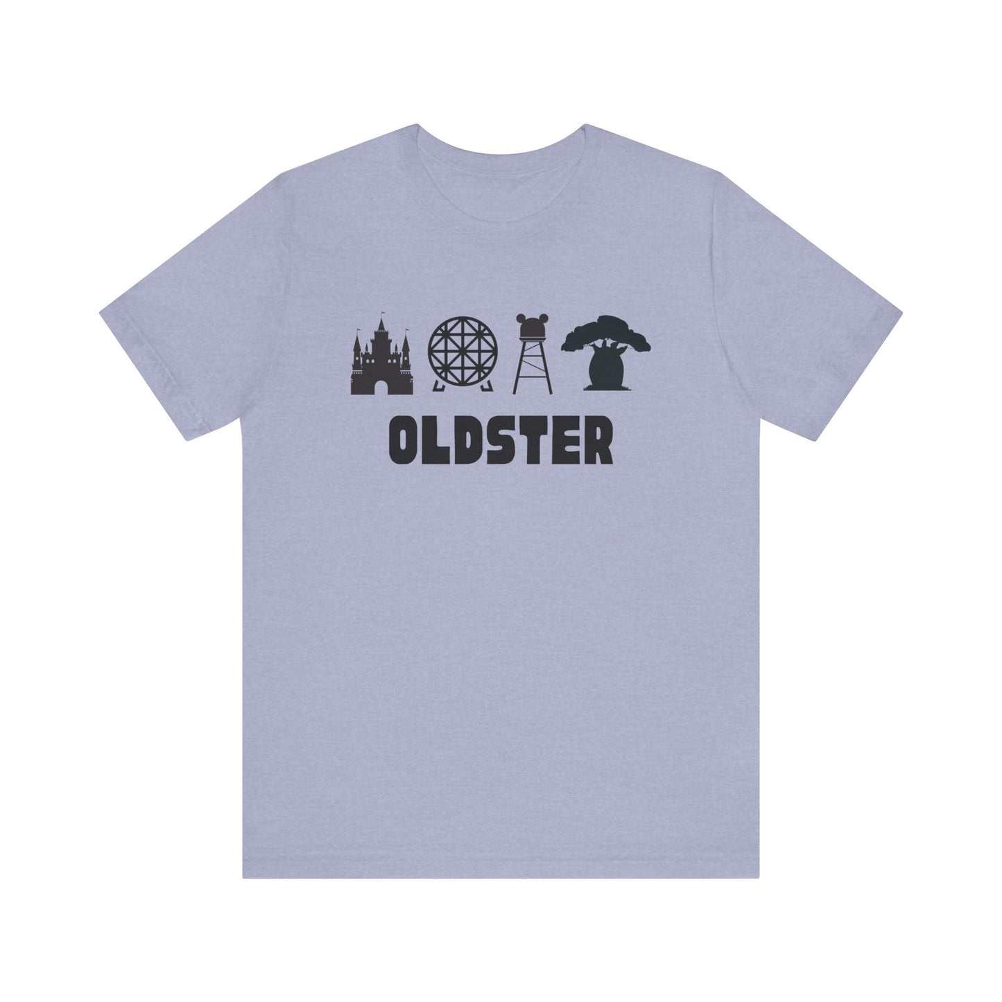 Oldster Walt - Heather Blue Tee