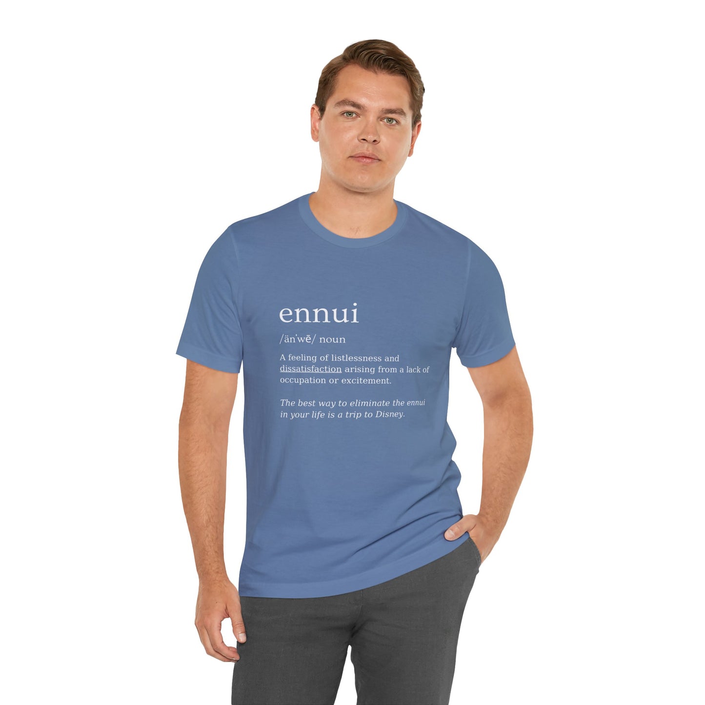 Ennui — Lavender Blue Tee