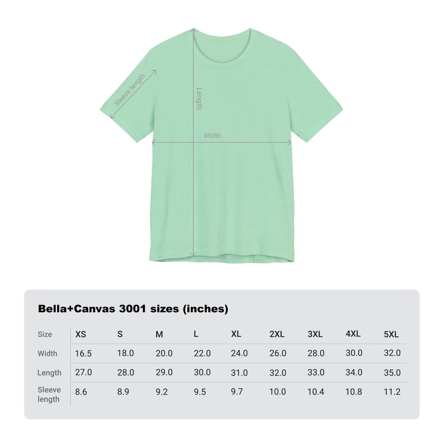 New Favorite Day - Heather Mint Tee