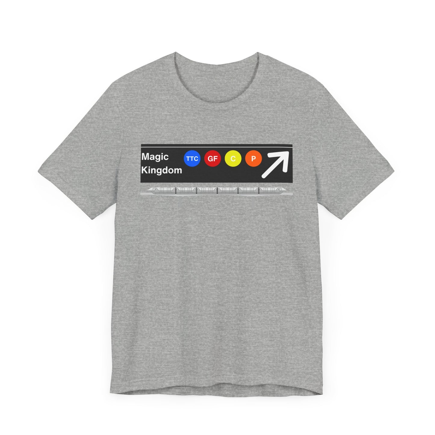 Monorail - Deep Heather Tee