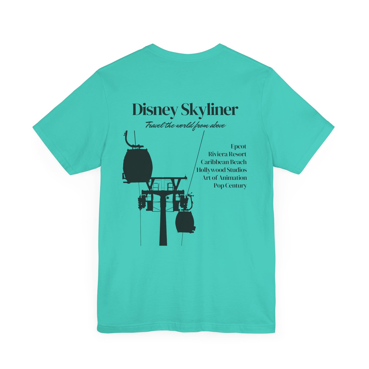 Disney Skyliner -  Teal Tee