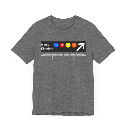 Monorail - Deep Heather Tee