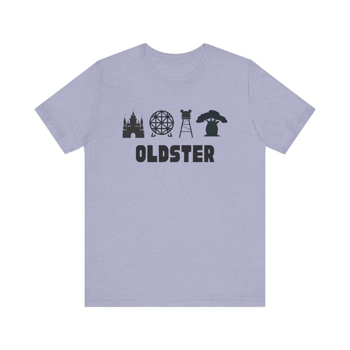 Oldster Walt - Heather Blue Tee