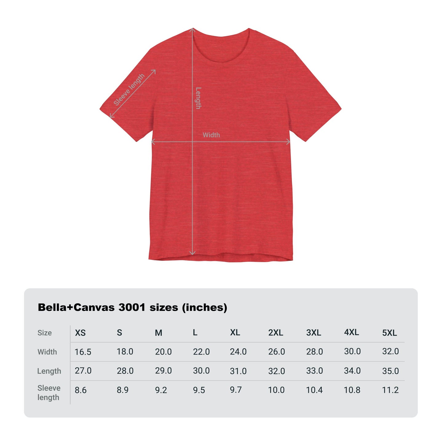 Sven’s Favorite — Heather Red Tee