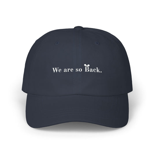 We Are So Back — Navy Hat