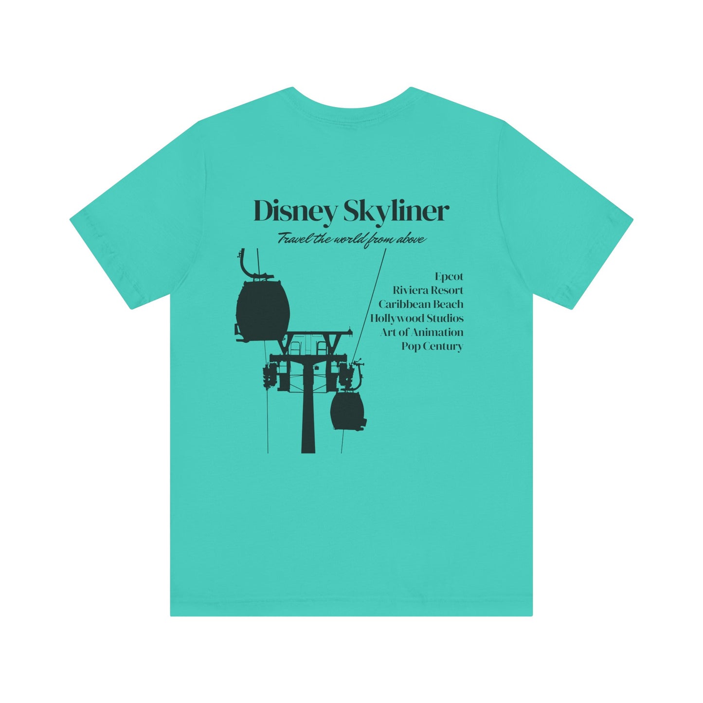 Disney Skyliner -  Teal Tee