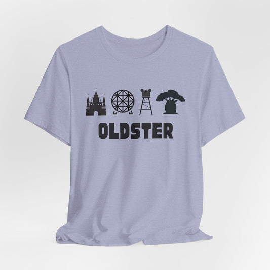 Oldster Walt - Heather Blue Tee