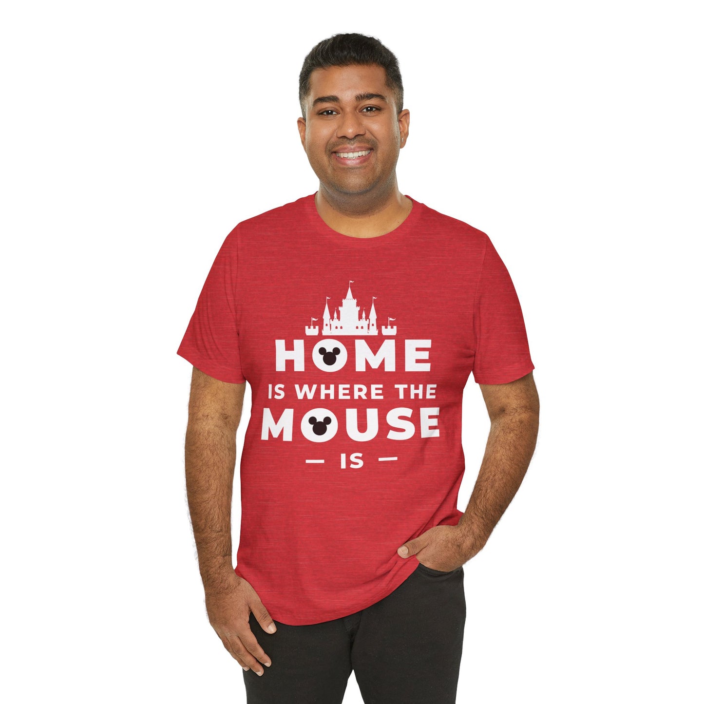 Welcome Home Block - Red Heather Tee