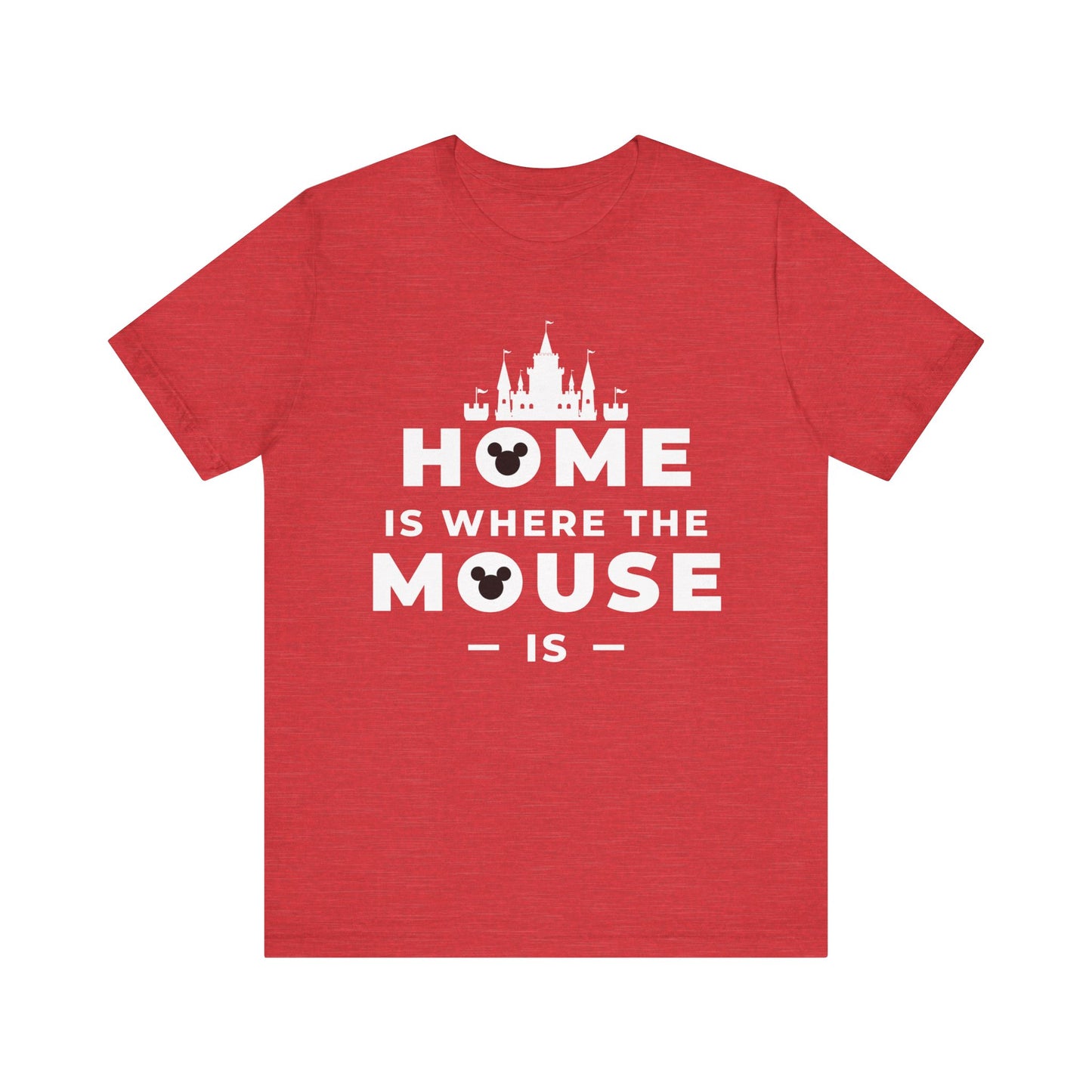 Welcome Home Block - Red Heather Tee