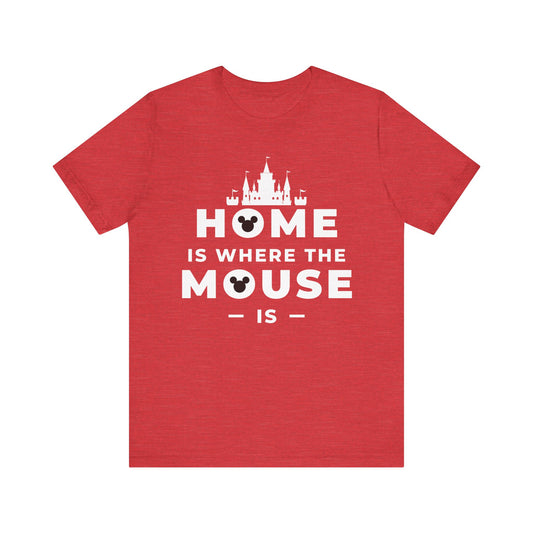 Welcome Home Block - Red Heather Tee