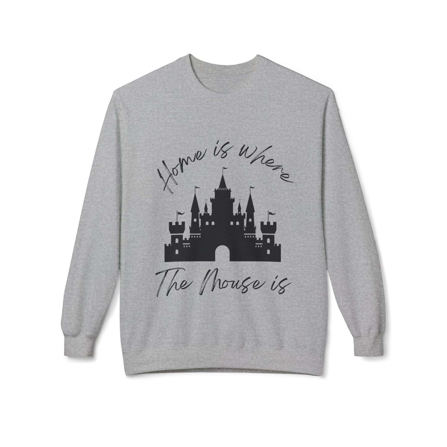 Welcome Home Script - Sport Grey Sweatshirt