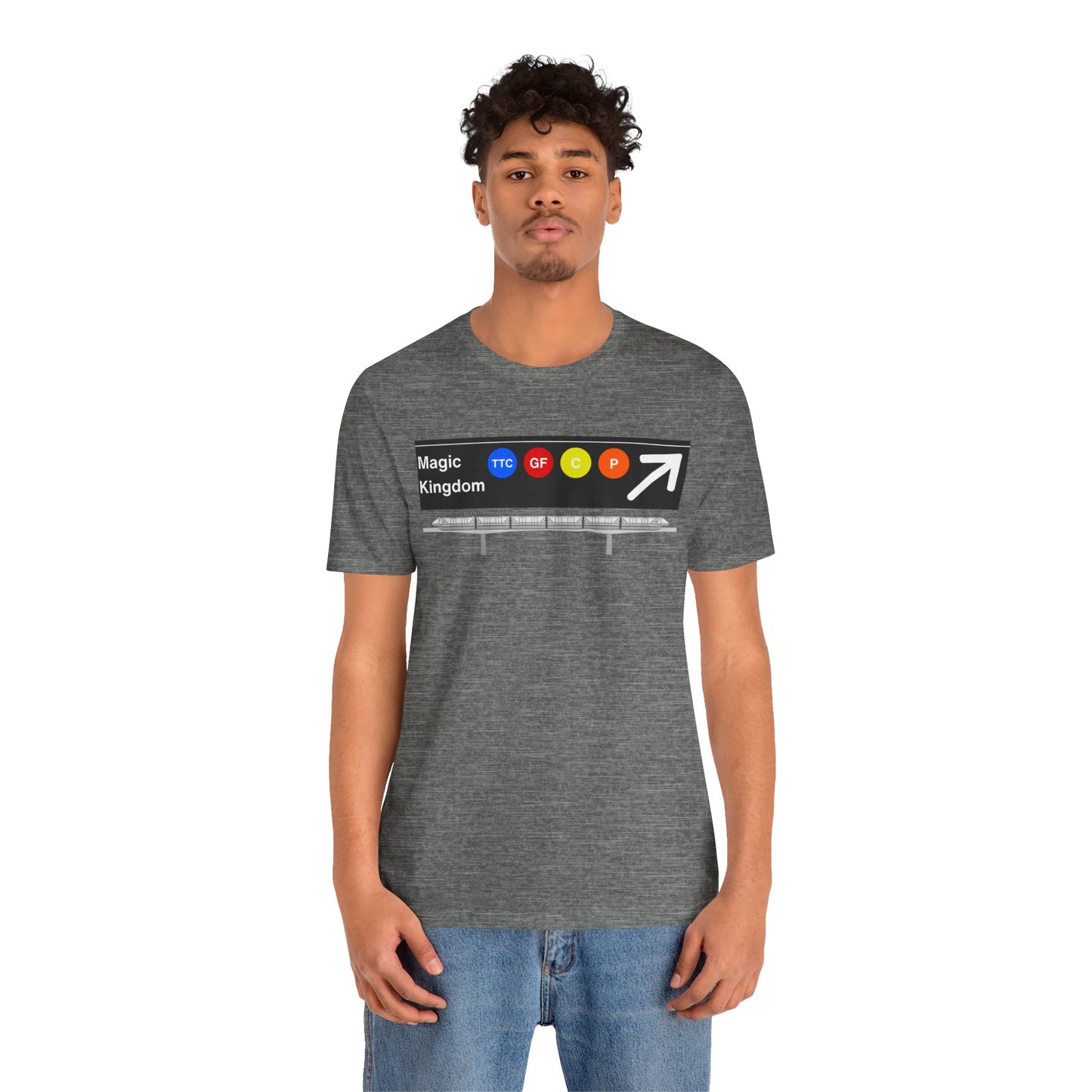 Monorail - Deep Heather Tee