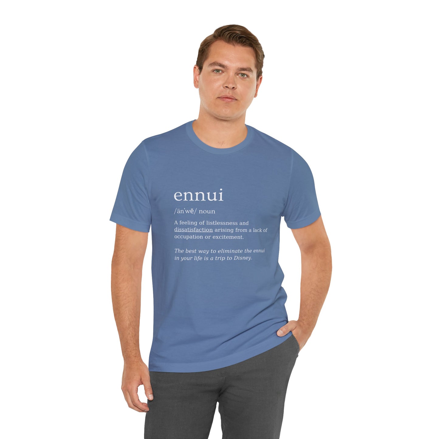 Ennui — Lavender Blue Tee