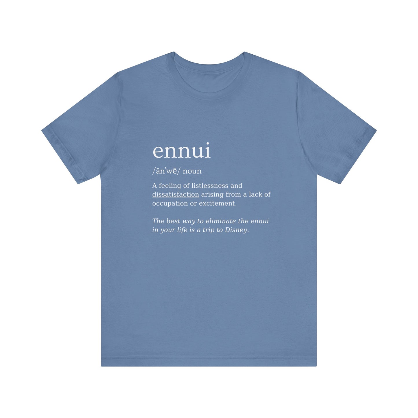 Ennui — Lavender Blue Tee