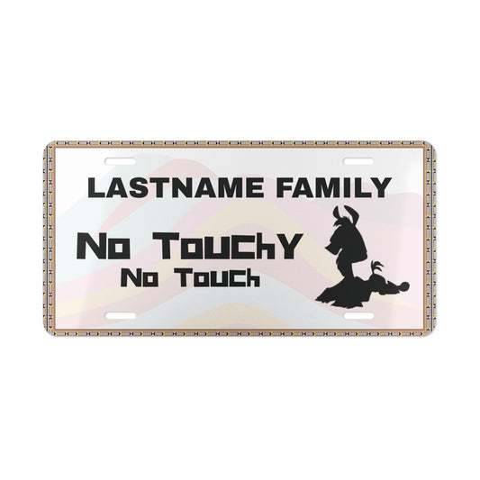 No Touchy - Personalized Stroller Sign